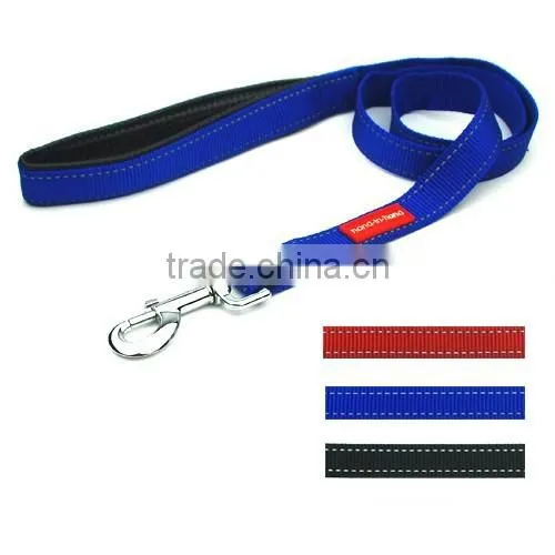 Hot-sales Comfortable Foam padded Pet Dog Harness and Leash Set with Reflective Strip