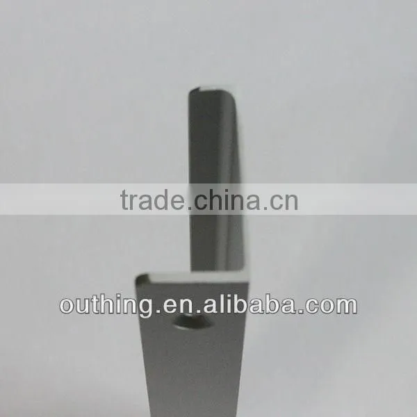 L shape aluminum profile for cabinet door
