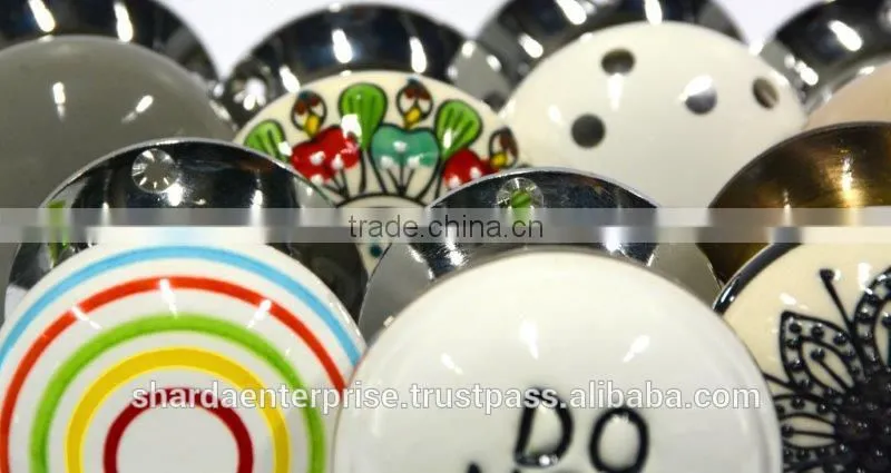 Designer Ceramic Mortis Knob