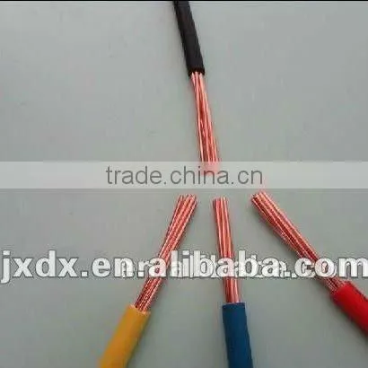 China CCC pvc insulated electric wire with high quality copper for construction 450/750V