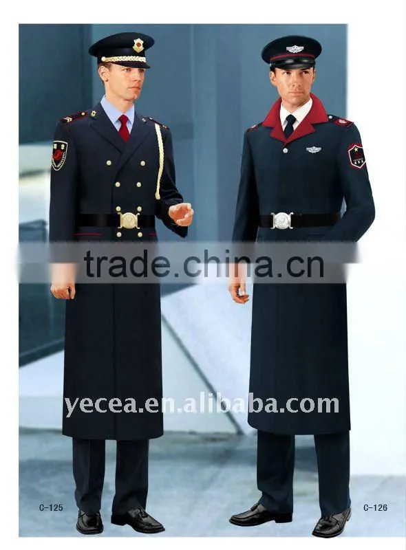 design handsome security guard uniform(GD-036)