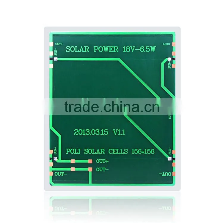 6.5W Mono PET Solar Panel Portable Solar Panel Home System