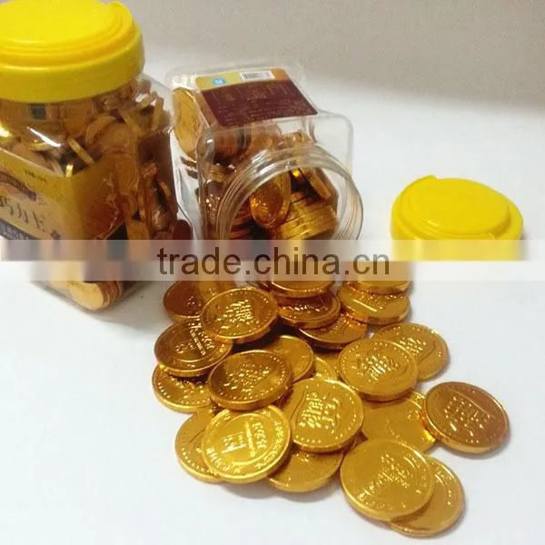 Solid Milk Chocolate Pennies Large Kennedy Gold Chocolate Coins