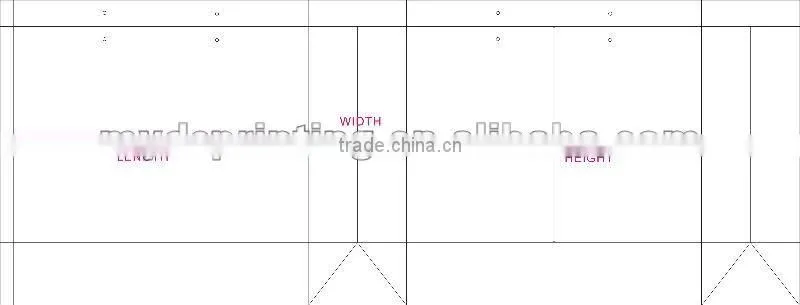 new design corrugated box for packaging
