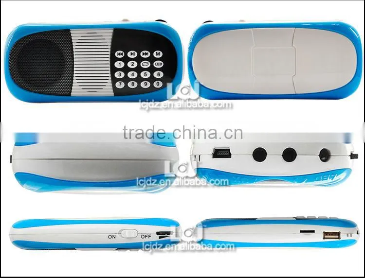 L-198AM portable radio am/fm usb sd