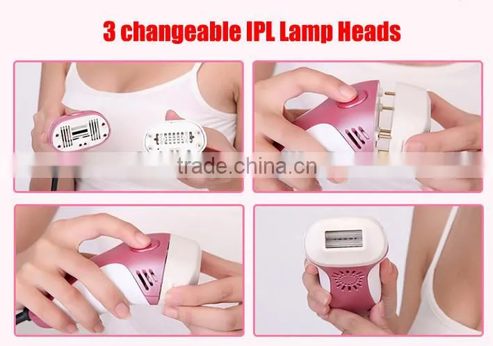Home use ipl permanent hair removal machine (Three functions in one)