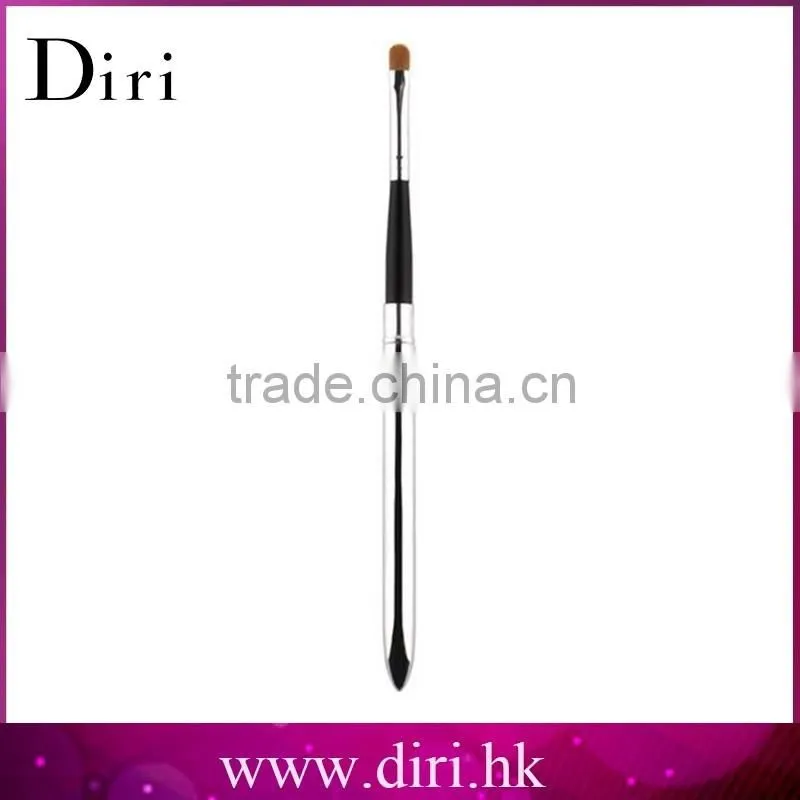Aluminum Ferrule animal pony hair Lip brush /lip makeup tool for girls
