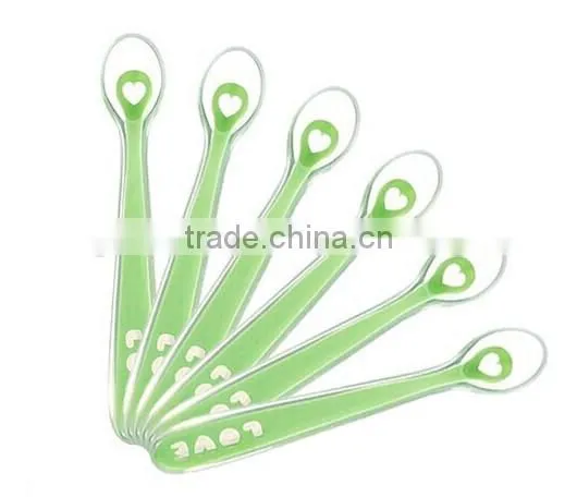 hot sell food grade silicone baby spoon