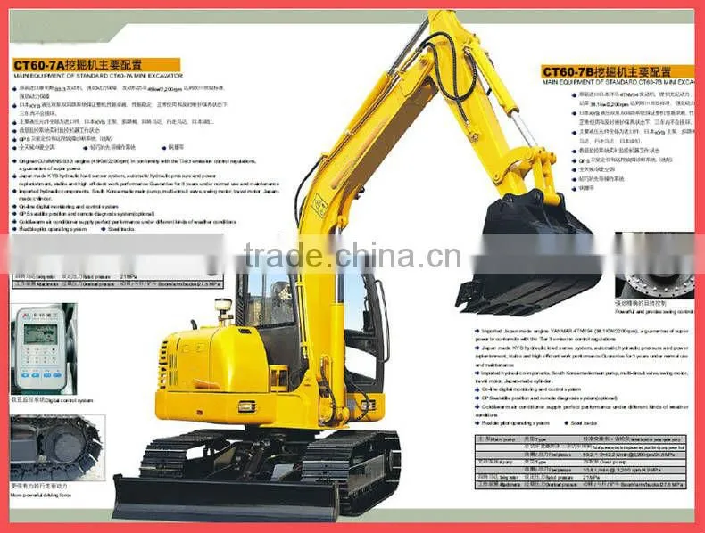 6 ton excavator CT60-6A