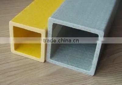 Fiberglass square plastic tube/ frp rectangular tubes