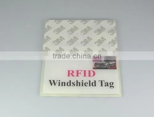 UHF RFID Windshield Tag for Vehicle Management with Wholesale