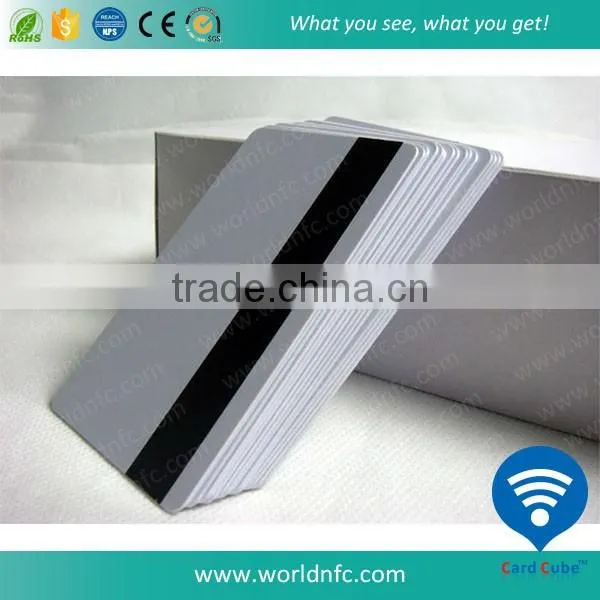 Plastic Blank Magnetic Card
