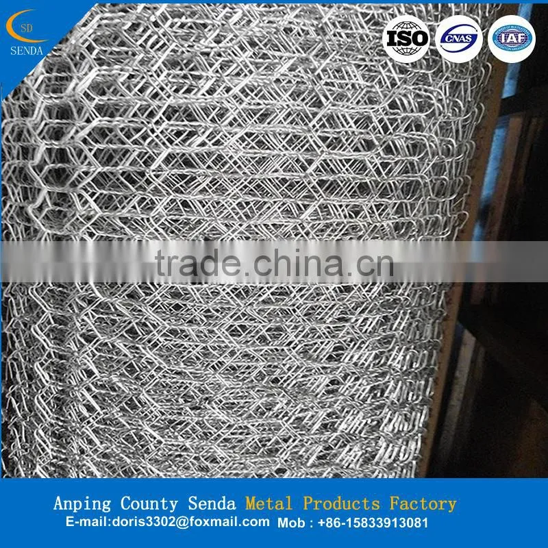 hexagonal fence netting (ISO9001:2008 and factory and exporter )