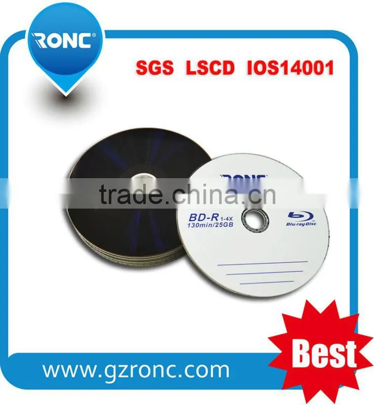 BD factory in China Printable blue ray disc 25GB 50GB