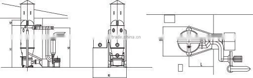 FL fluid bed granulating processor (one step granulator)