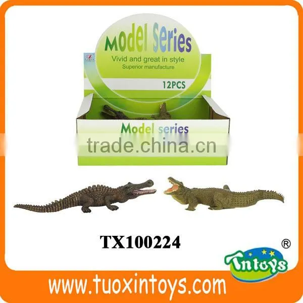 Hot sales big plastic crocodile toy model