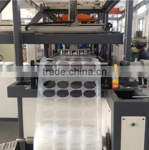 Super handy Fully-automatic thermoforming machine to make PP, PET products