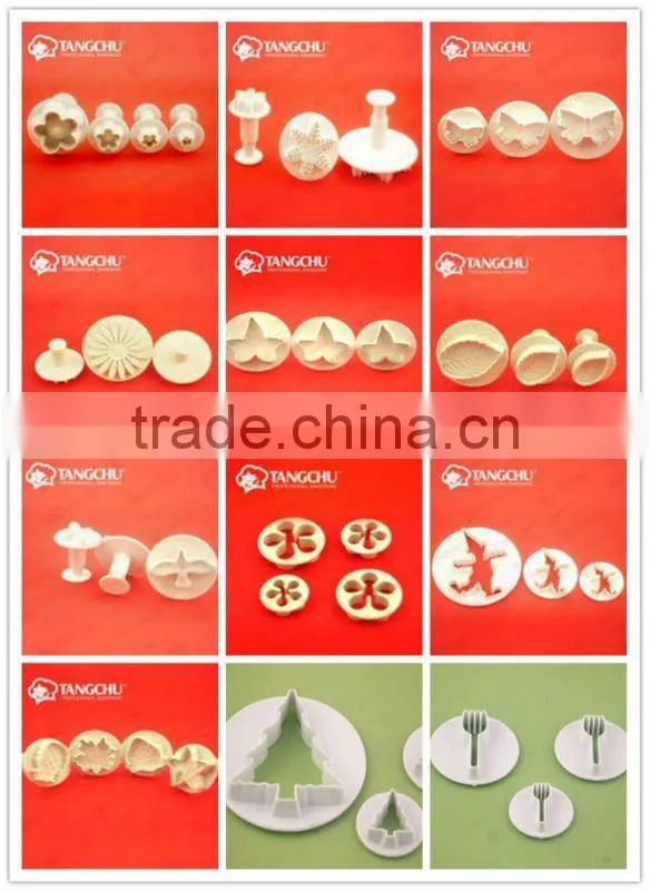 Cake Decoration tool- 2pcs cartoon cookie cutter Fondant Cake Tools Doraemon