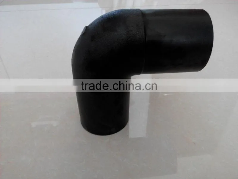 HDPE water pipe fittings 90 degree elbow