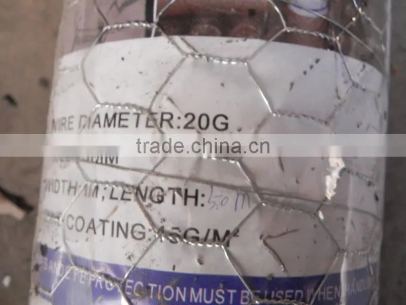 Hot dipped galvanized chicken coop hexagonal wire mesh factory price