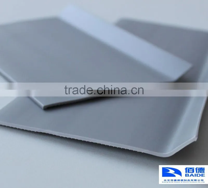 health and eco-friendly pvc sheet used to connect the wall and floor