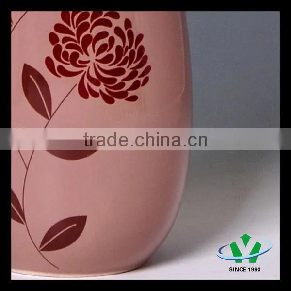 Chinese ceramic artistic vase for home and hotel decoration