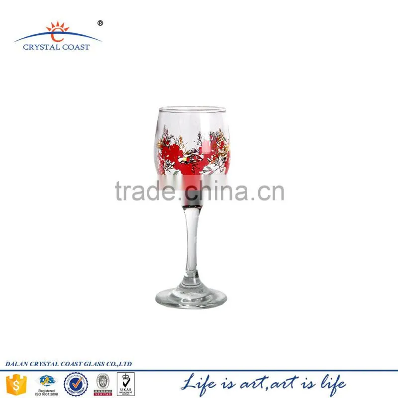 fancy wedding glass goblet for love wholesale wine glass
