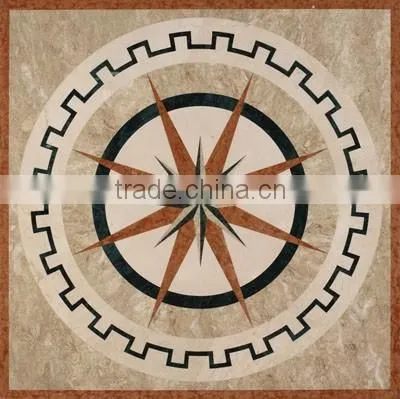 factory price stone medallion flooring pattern tile