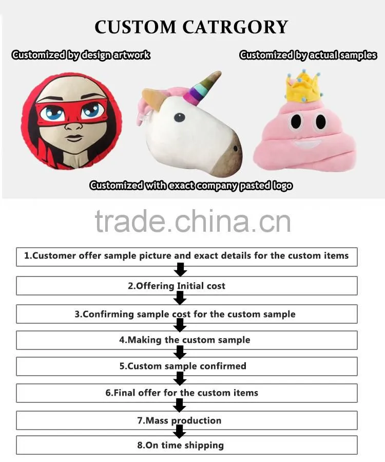 Promtional LED 12 Emoji PVC Child Toys Bouncing Balls