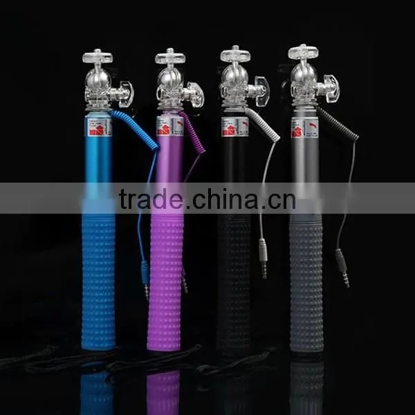 Zinc alloy antiskid Selfie Stick , Selfie Stick Bluetooth , Wireless Selfie Stick
