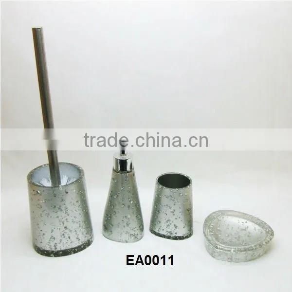 wholesale cheap modern polyresin bath accessories