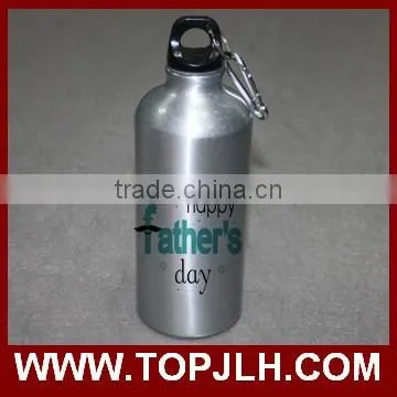 Promotional heat transfer printed metal aluminum travel sport bottles