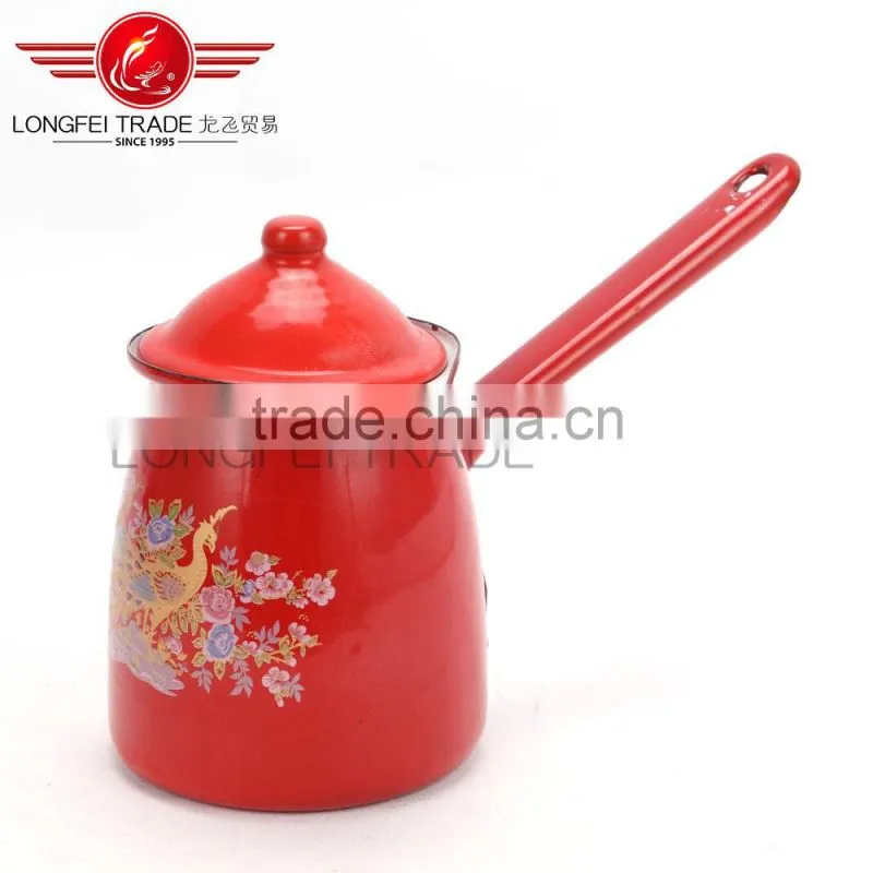 9-12CM Hot Sellia large number of wholesale enamel coffee pot