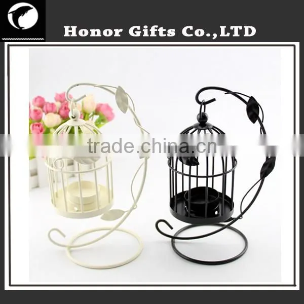 Popular Iron Craft Handmade Cheaper Bird Nest Candle Holder
