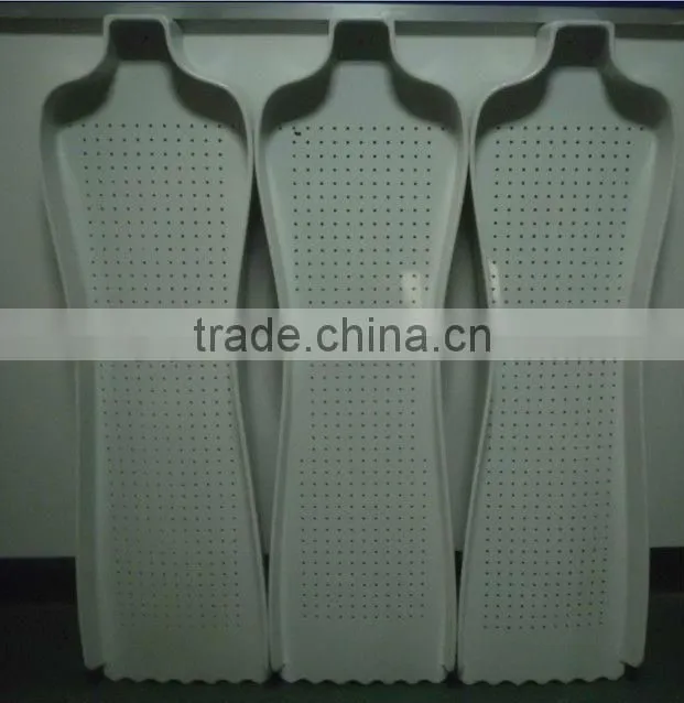 accept custom rotating thermoform blister thick acrylic display stand for dress showing