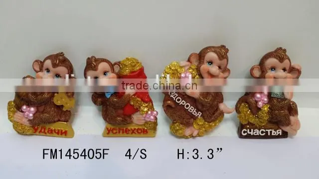 Polyresin New year souvenir 2016 monkey