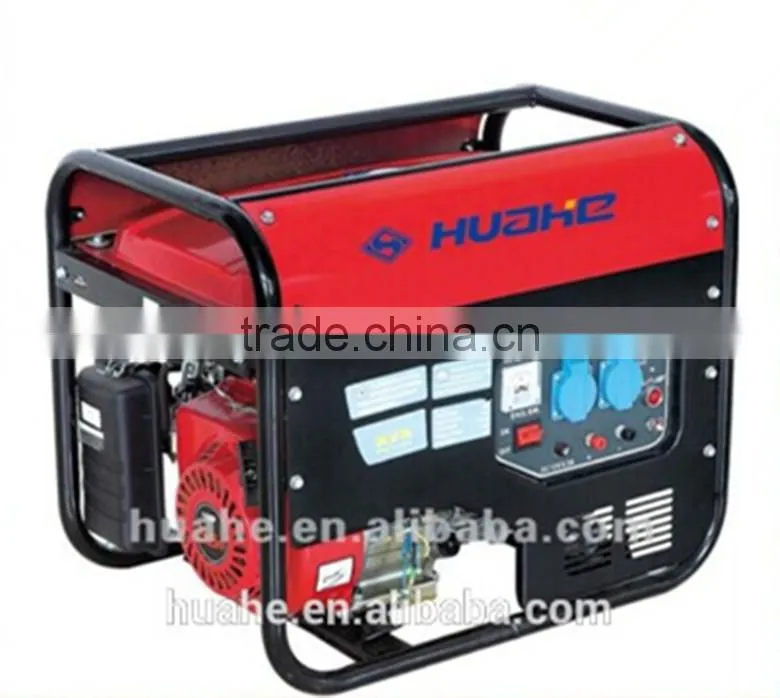 With fuel tank cover, 2kw portable Gasoline Generator 168f-1, Recoil start