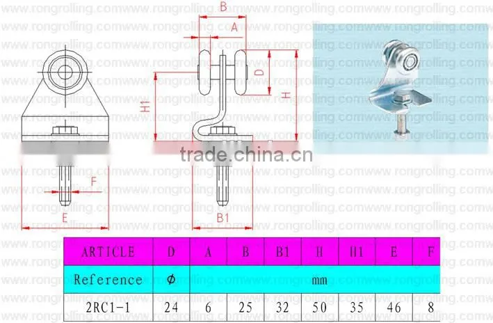 sliding gate hanging wheels