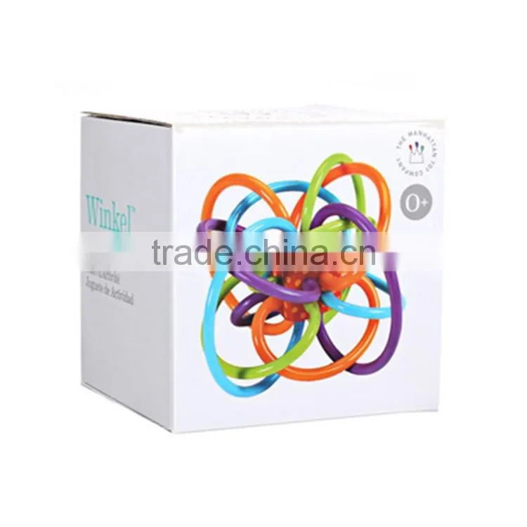 wholesale baby teether toy winkel rattle baby teeth rattle toys