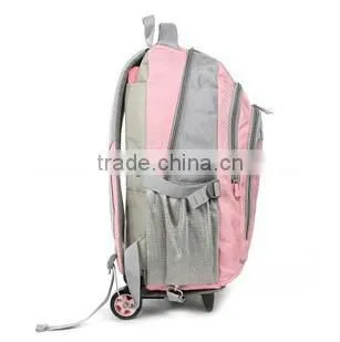 Large capacity trolley bag for middle school students with polyester