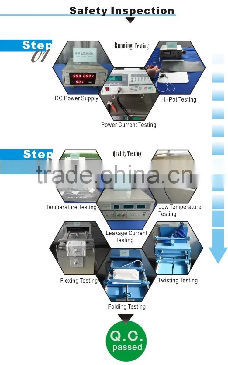 CE approved floor heating carpet