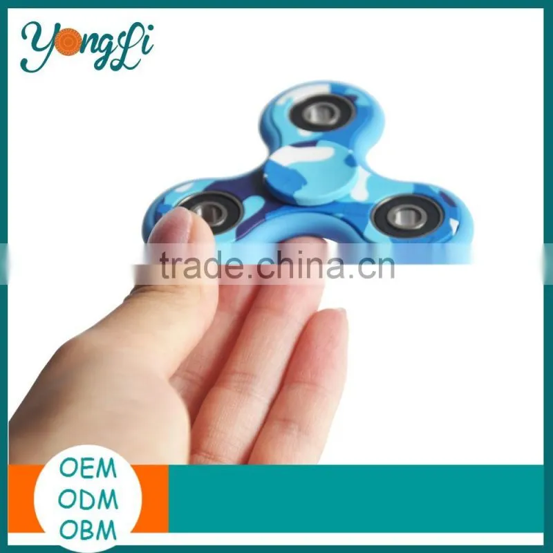 Custom Silicone Cover Toys Fidget Spinner Rainbow