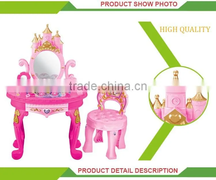 High quality beauty girl toys kids bedroom simple dressing table