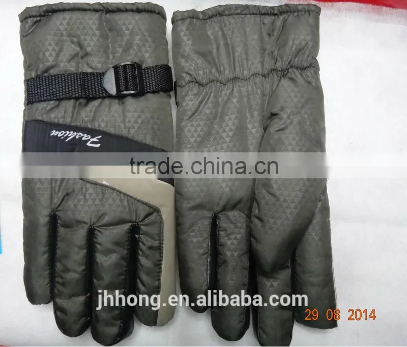 2014 winter ski gloves for men/boy work glove