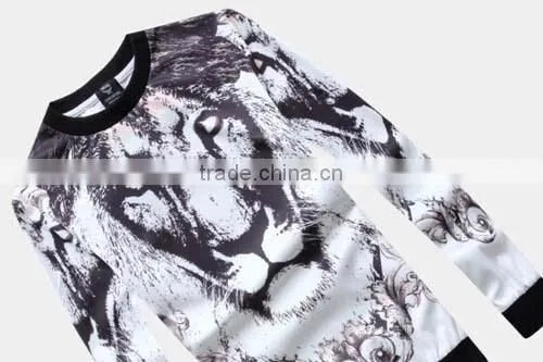 Winter Cowl Neck Printed Hip Hop Hoddies