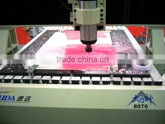 HEFEI SUDA CNC CENTER Supply CNC Router / CNC Engraver for advertising mold processing and woodworking purposeSD8070