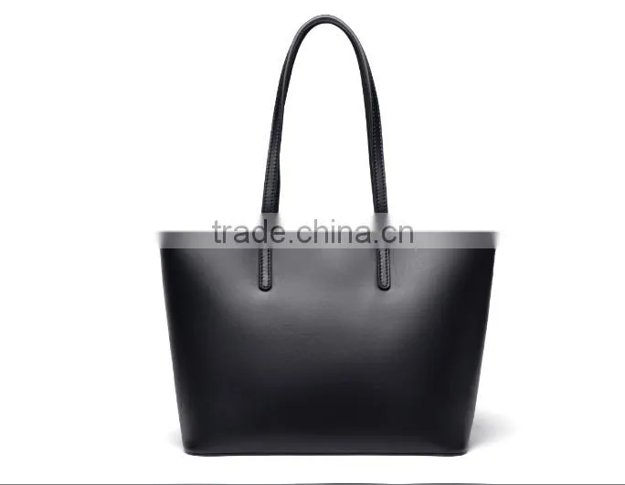 2016 trend women leather handbag lady bag factory
