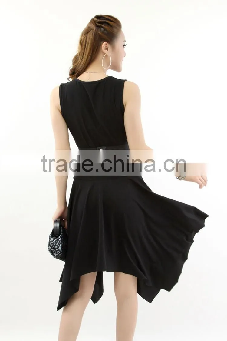 BHN1339 New Summer Ladies cocktail Dress with belt in stock