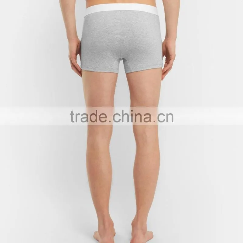 printed pattern cotton spandex adults underwear boxer short men