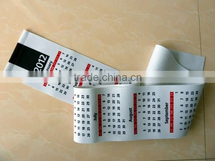 2012 felt calendar